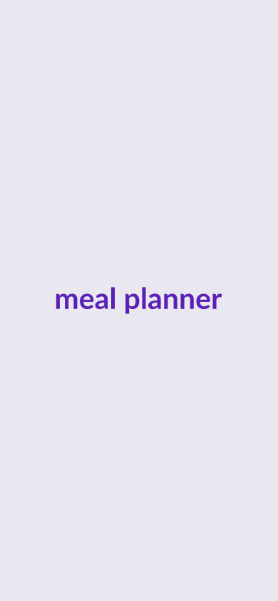 Weekly meal planner board in MyMealVault