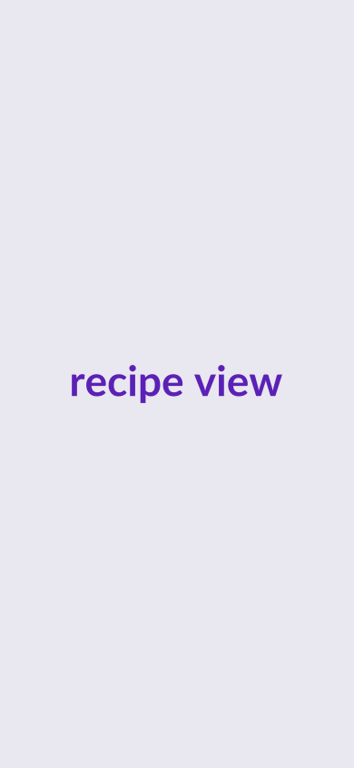 MyMealVault recipe screen with ingredients and steps